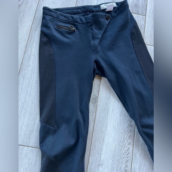 Rag & Bone rider leggings (w/ stretch) with overlap closure. Women’s size 26 - Picture 5 of 9